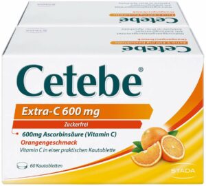 Cetebe Extra-C 600 mg 120 Kautabletten