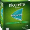 Nicorette 2 mg freshmint 210 Kaugummis