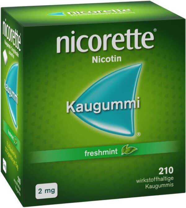 Nicorette 2 mg freshmint 210 Kaugummis
