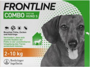 Frontline Combo Spot on Hund S 2-10 kg 6 Pipetten