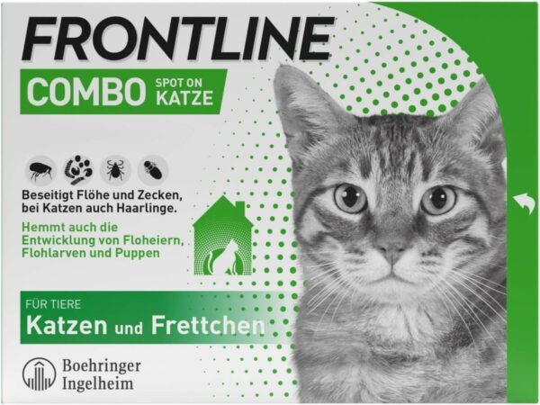 Frontline Combo Spot on Katze 3 Pipetten