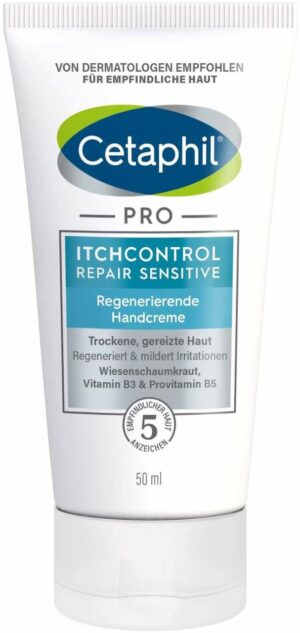 Cetaphil Pro Itch Control Repair Sensitive Regenerierende Handcreme 50 ml