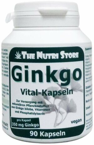 Ginkgo Biloba 350 mg Vegetarische Kapseln