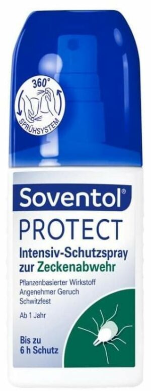 Soventol Protect Intensiv Schutzspray Zecke 100 ml Spray