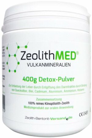 Zeolith Med Detox-Pulver 400 G