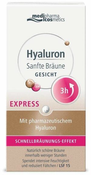 Hyaluron Sanfte Bräune Express Gesichtspflege 30 ml Creme