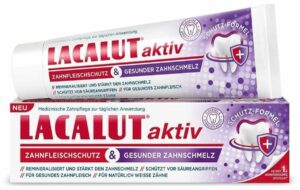 Lacalut aktiv Zahnfleischschutz & gesunder Zahnschmelz 75 ml