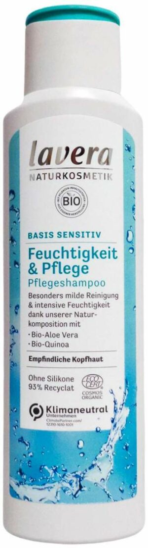 Lavera Pflegeshampoo Basis Sensitiv Feuchtigkeitun