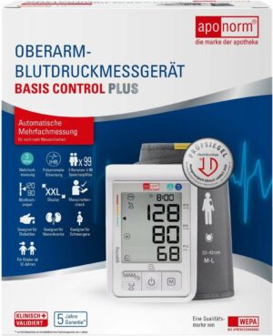 Aponorm Blutdruckmessgerät Basis C.Plus Oberarm 1