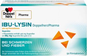Ibu Lysin DoppelherzPharma 400 mg 50 Filmtabletten