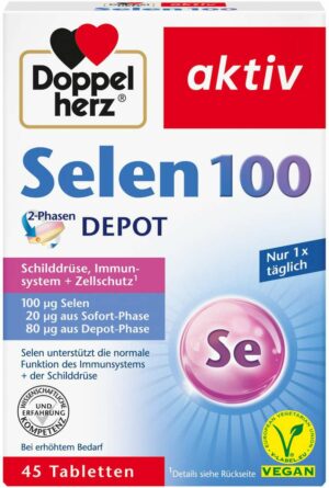 Doppelherz Selen 100 2 Phasen Depot 45 Tabletten