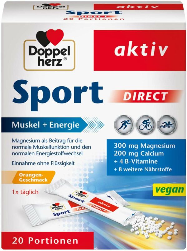 Doppelherz Sport Direct Vitamine+mineralien 20 Beutel