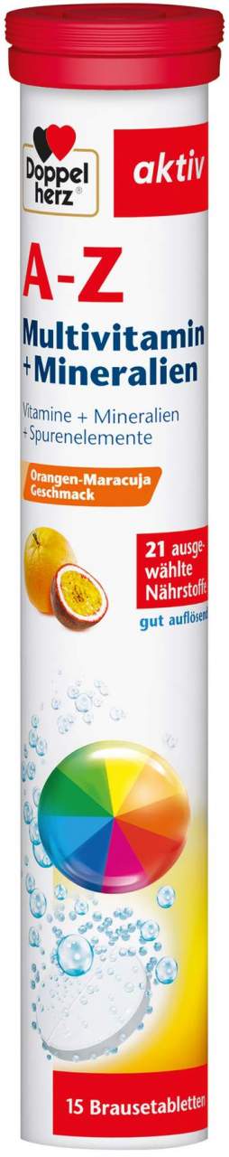 Doppelherz A-Z Multivitamin + Mineralien 15 Brausetabletten