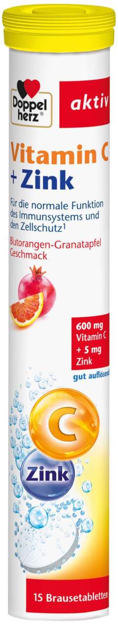 Doppelherz Vitamin C + Zink 15 Brausetabletten