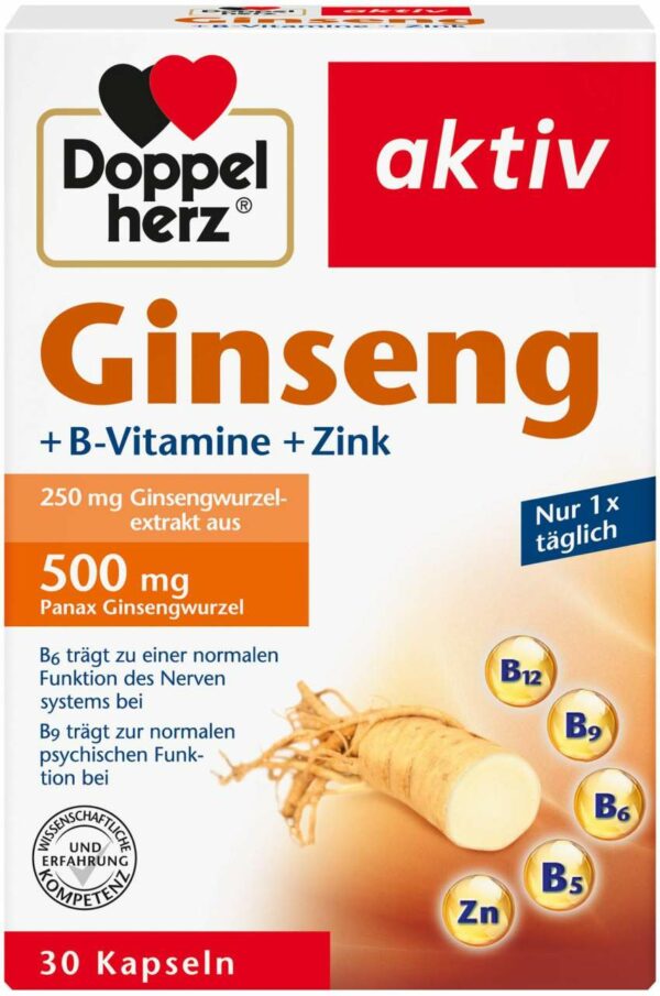 Doppelherz Ginseng 250 30 Kapseln