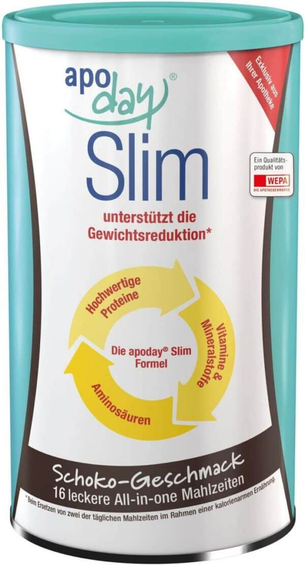 Apoday Schoko Slim Pulver 450 G Dose