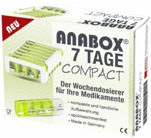 Anabox Compact 7 Tage Wochendosierer Grünweiss 1 Stk