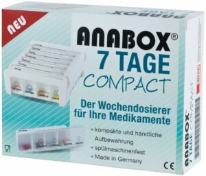 Anabox Compact 7 Tage Wochendosierer Weiß
