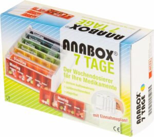 Anabox 7 Tage Regenbogen Mit Einnahmeplan