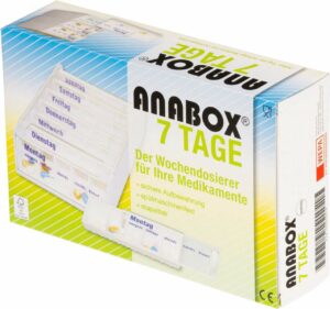 Anabox 7 Tage Wochendosierer Weiß 1 Stück