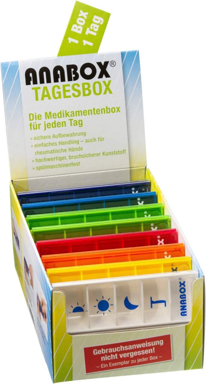 Anabox Tagesbox Bunt Pikto