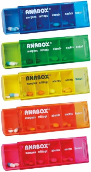 Anabox Tagesbox Farbig Sortiert 1 Stück