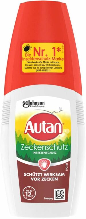 Autan Zeckenschutz 100 ml Pumpspray