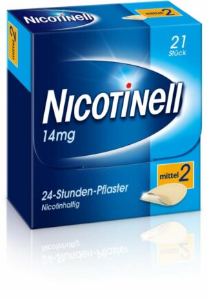 Nicotinell 14 mg 24 Stunden Pflaster 21 Stück
