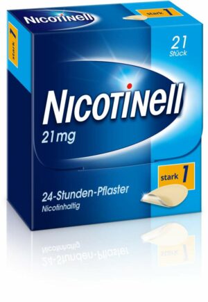 Nicotinell 21 mg 24 Stunden Pflaster 21 Pflaster