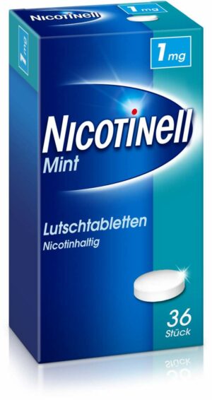 Nicotinell Lutschtabletten 1 mg Mint 36 Stück