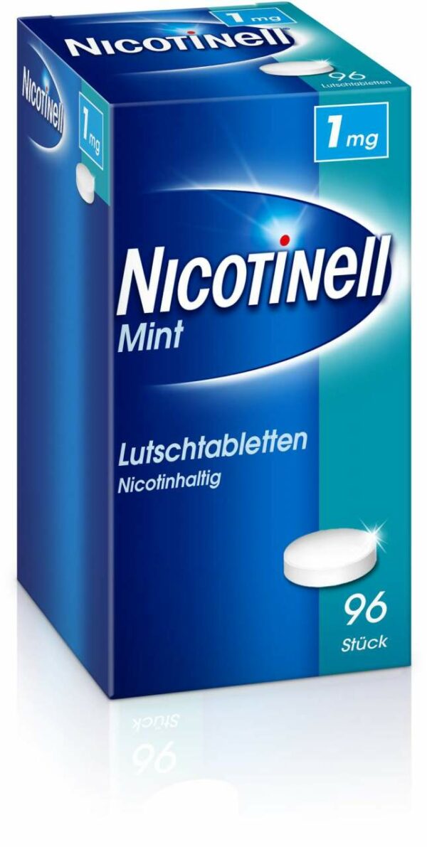 Nicotinell Lutschtabletten 1 mg Mint 96 Stück