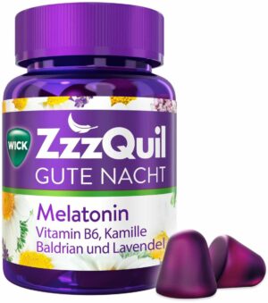 Wick ZzzQuil Gute Nacht 60 Weichgummis