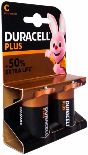 Batterien Baby Lr14c Mn1400 Duracell Plus 2 Stück