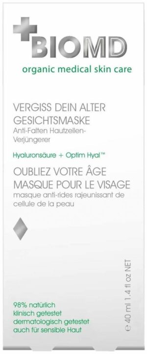 Biomed Vergiss Dein Alter Anti-Aging Gesichtsmaske 40 ml