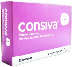 Consiva F Vaginal-Zäpfchen 3 Stück