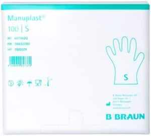 Manuplast Einmal Handschuhe Pe Gr.S 100 Stück