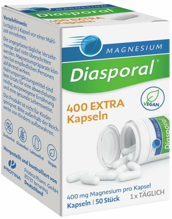 Magnesium Diasporal 400 Extra 50 Kapseln