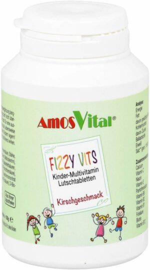 Fizzy Vits Kindervitamine Amosvital 50 Lutschtabletten