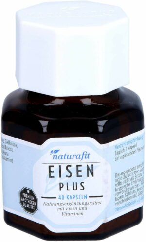 Naturafit Eisen Plus Kapseln 40 Stk