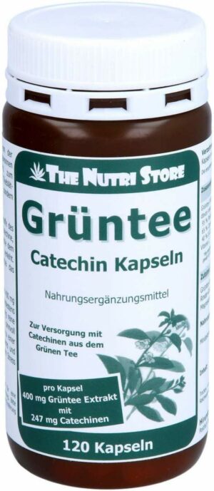 Grüntee 400mg Catechin Kapseln