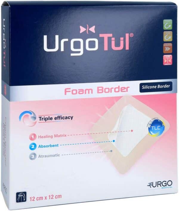 Urgotül Foam Border 12x12 cm Verband