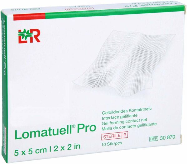 Lomatuell Pro 5 X 5 cm Steril 10 Stück