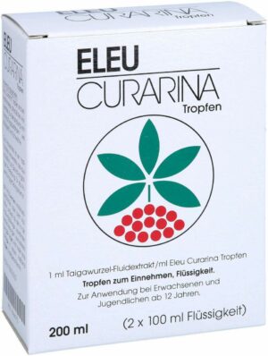 Eleu Curarina Tropfen 1 ml Taigawurzel-Fluidextrakt 200 ml