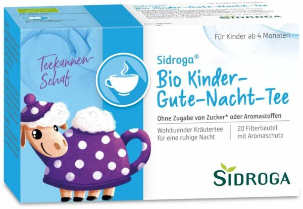 Sidroga Bio Kinder Gute Nacht Tee 20 Beutel