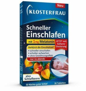 Klosterfrau Schneller Einschlafen 30 Tabletten