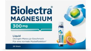 Biolectra Magnesium 300 mg Liquid 28 Trinkfläschchen