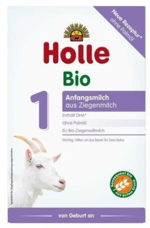 Holle Bio Anfangsmilch 1 auf Ziegenmilchbasis 400 G