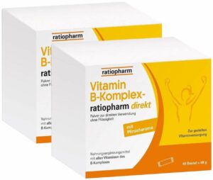 Vitamin B Komplex ratiopharm direkt 2 x 40 Beutel