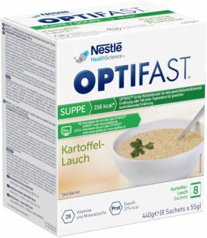 Optifast Suppe Kartoffel-Lauch 8 X 55 G Pulver