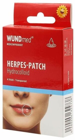 Herpes Patch Hydrokolloid 6 Stück
